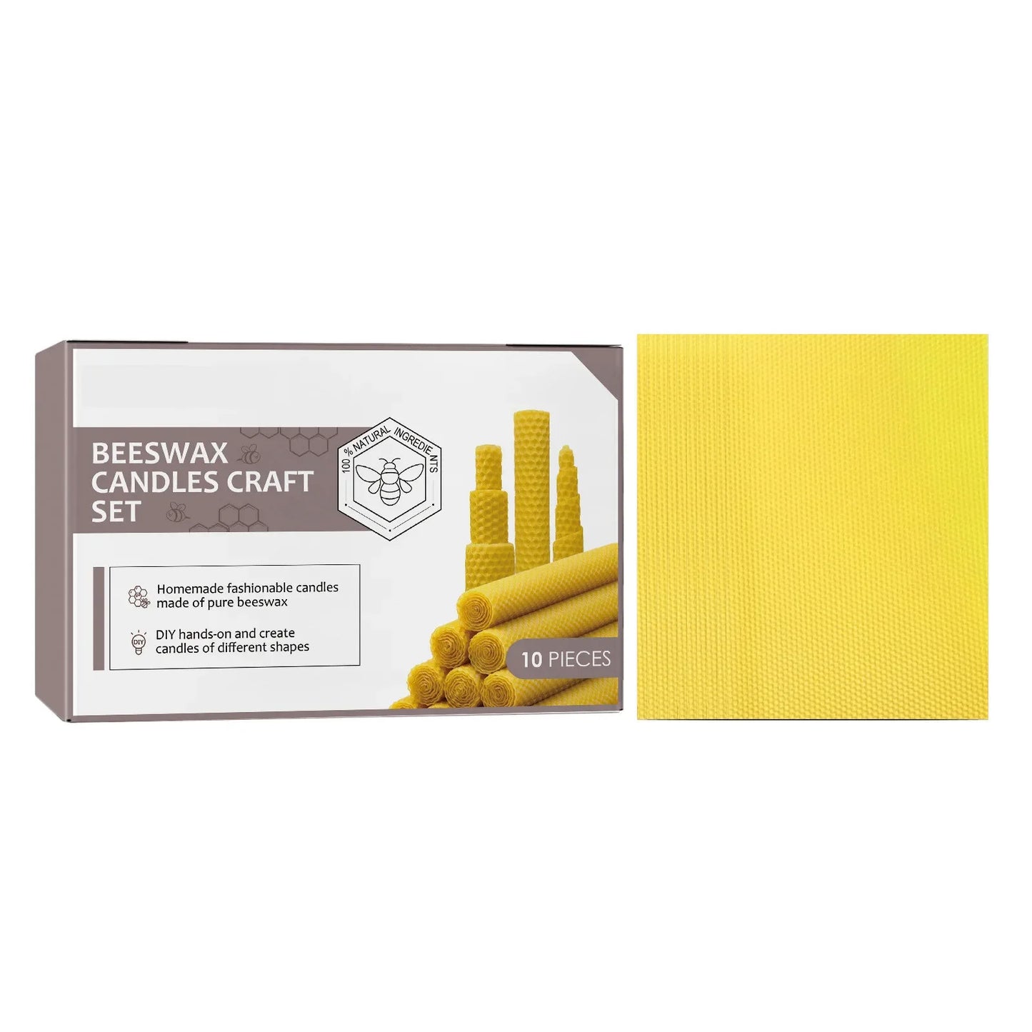 10/20/30pcs Beeswax Sheets Candle Making Craft