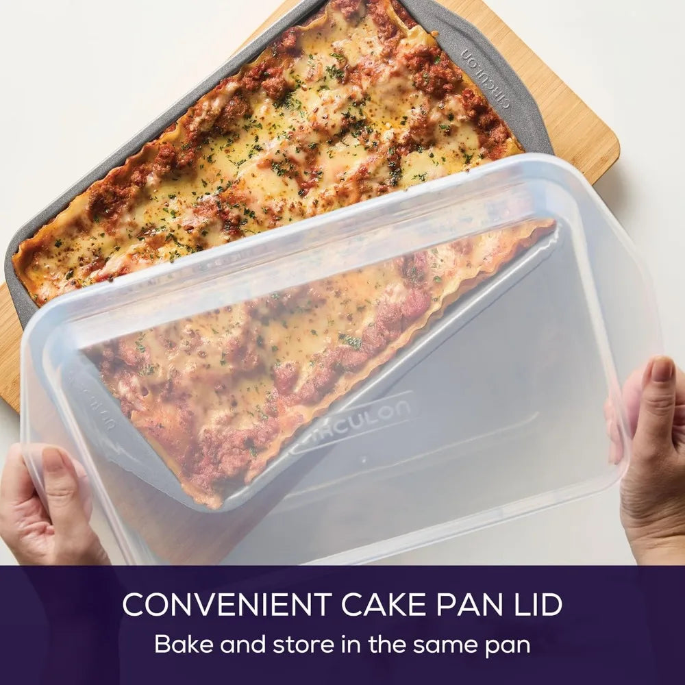 Nonstick Bakeware Set with Bread Pan, Cookie Sheet, Baking Pan, Baking Sheet, Cake Pan