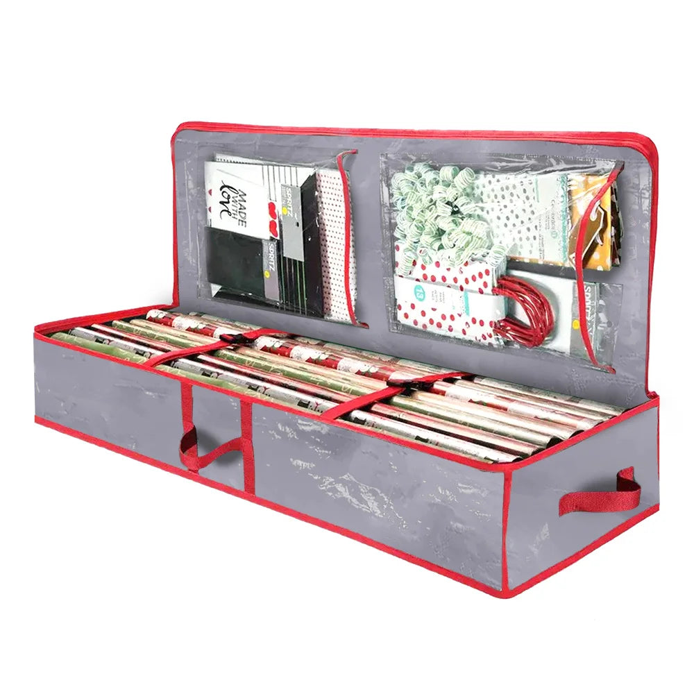 Christmas Gift Wrap Storage Bag