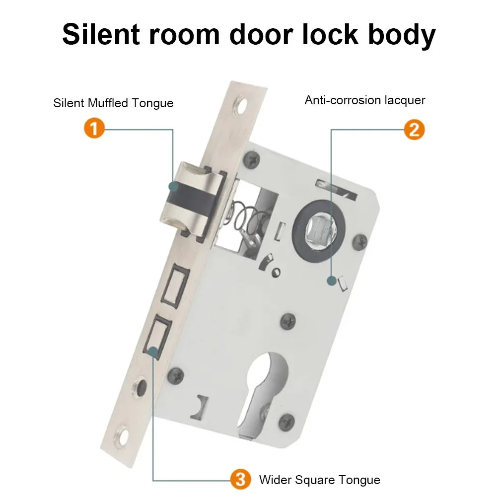 Mute Door Lock Anti-theft Mechanical Door Lock