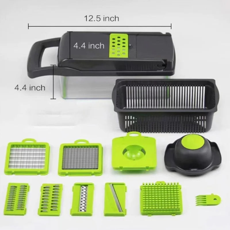 6-in-1 Vegetable Chopper - Kitchen Mandoline
