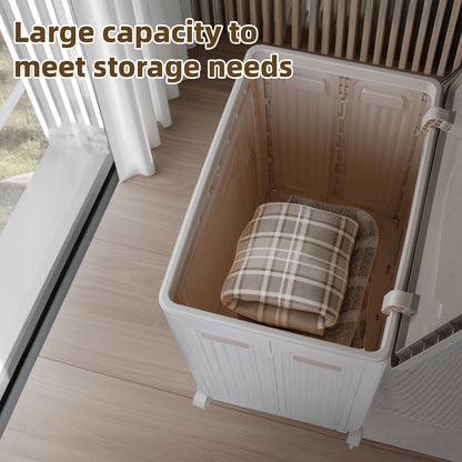 Foldable Storage Box with Wheels