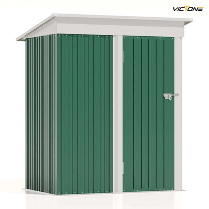 5x3 FT Outdoor Storage Shed, Tool Shed