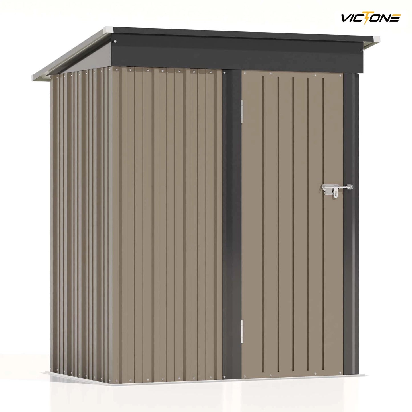5x3 FT Outdoor Storage Shed, Tool Shed