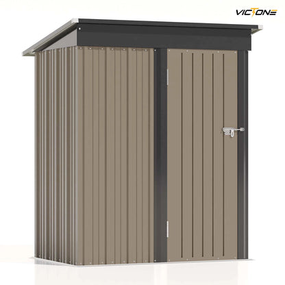 5x3 FT Outdoor Storage Shed, Tool Shed