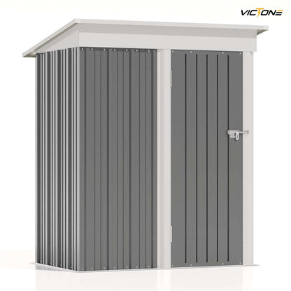 5x3 FT Outdoor Storage Shed, Tool Shed