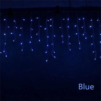 Christmas Lights Waterfall Outdoor Decoration 5M Droop 0.4-0.6m Led Lights