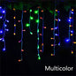 Christmas Lights Waterfall Outdoor Decoration 5M Droop 0.4-0.6m Led Lights