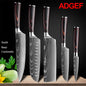 7CR17 Japanese Kitchen Knives Set