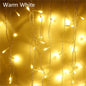 Christmas Lights Waterfall Outdoor Decoration 5M Droop 0.4-0.6m Led Lights