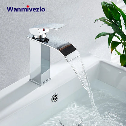 Bathroom sink Faucet Deck Mounted