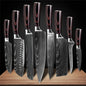7CR17 Japanese Kitchen Knives Set