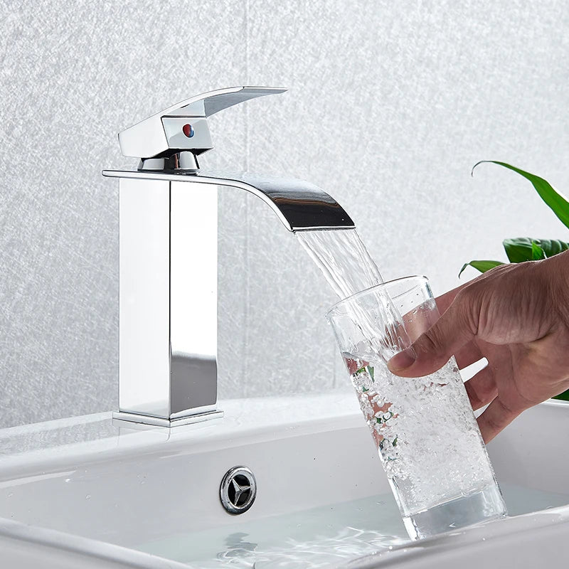 Bathroom sink Faucet Deck Mounted