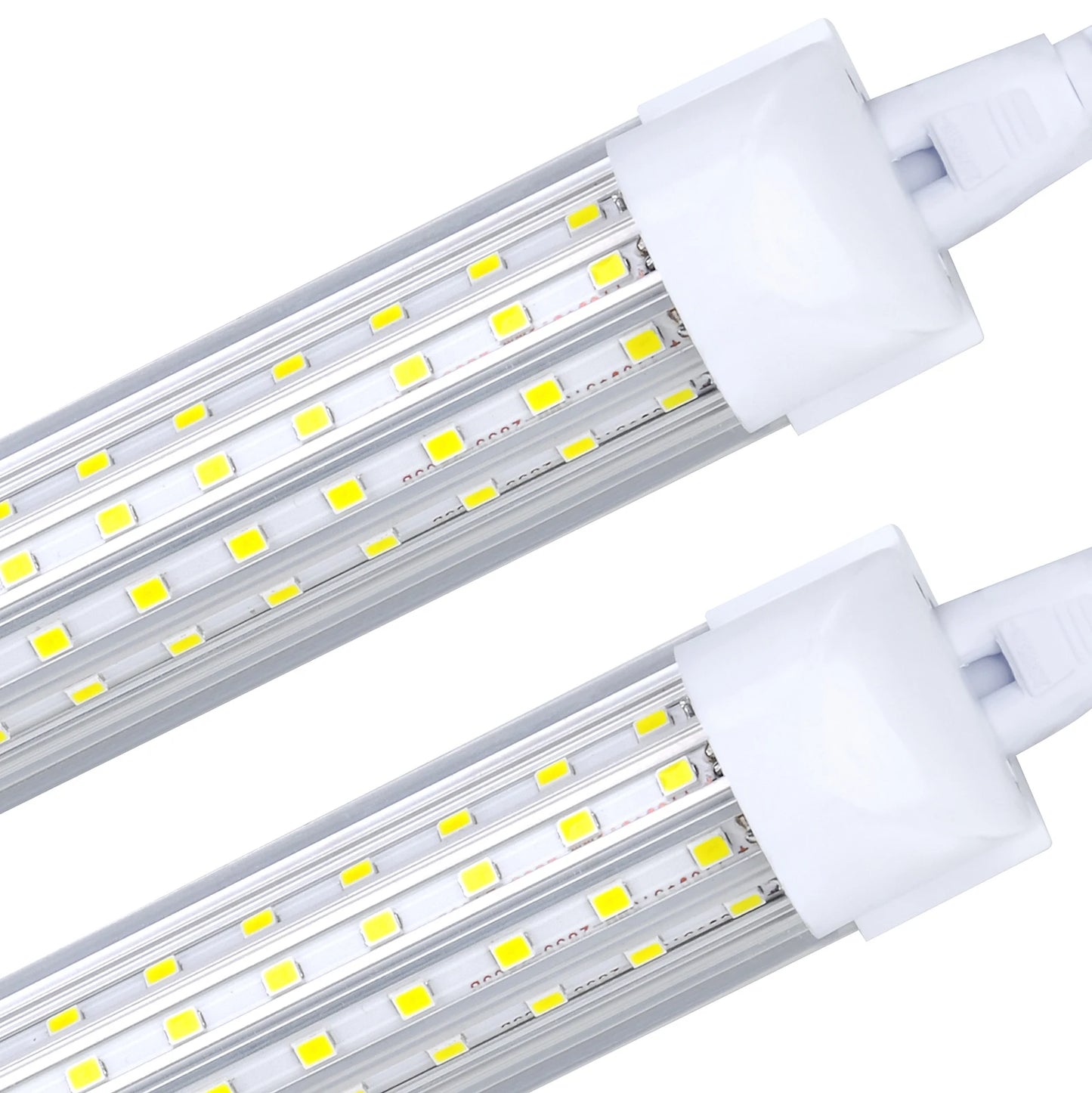 U-Shaped 2ft 3ft 4ft 5ft 6ft 8ft Cooler Door Led Tubes T8 Integrated 4 Sides Lights 85-265V bulbs