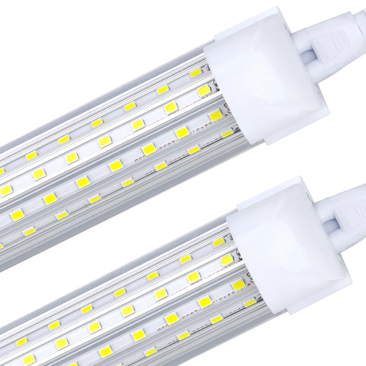 U-Shaped 2ft 3ft 4ft 5ft 6ft 8ft Cooler Door Led Tubes T8 Integrated 4 Sides Lights 85-265V bulbs