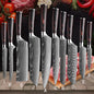 7CR17 Japanese Kitchen Knives Set