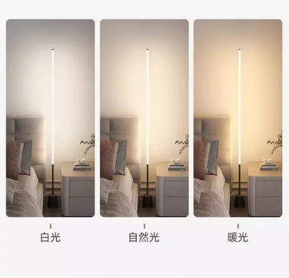 Living Room Dimmable Corner Floor Lamp Remote