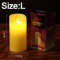 Flameless LED Candle, Warm Glow Electric Candles