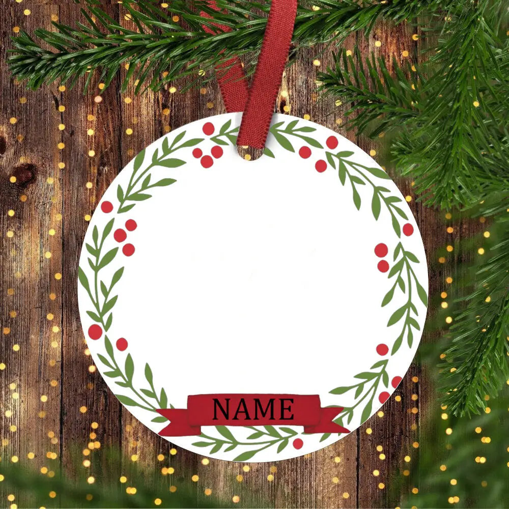 Personalized Pet Ornament Custom Dog, Cat and Dog Christmas Photo Ornament Cat Portrait Name Gift