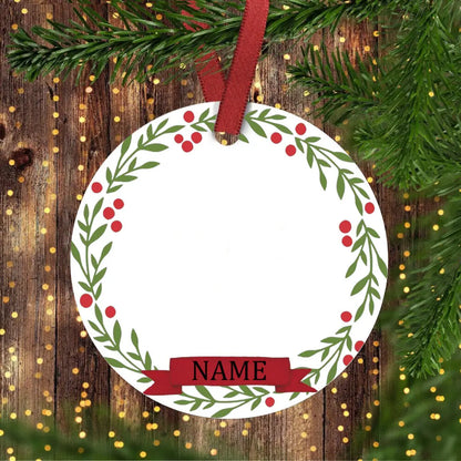 Personalized Pet Ornament Custom Dog, Cat and Dog Christmas Photo Ornament Cat Portrait Name Gift