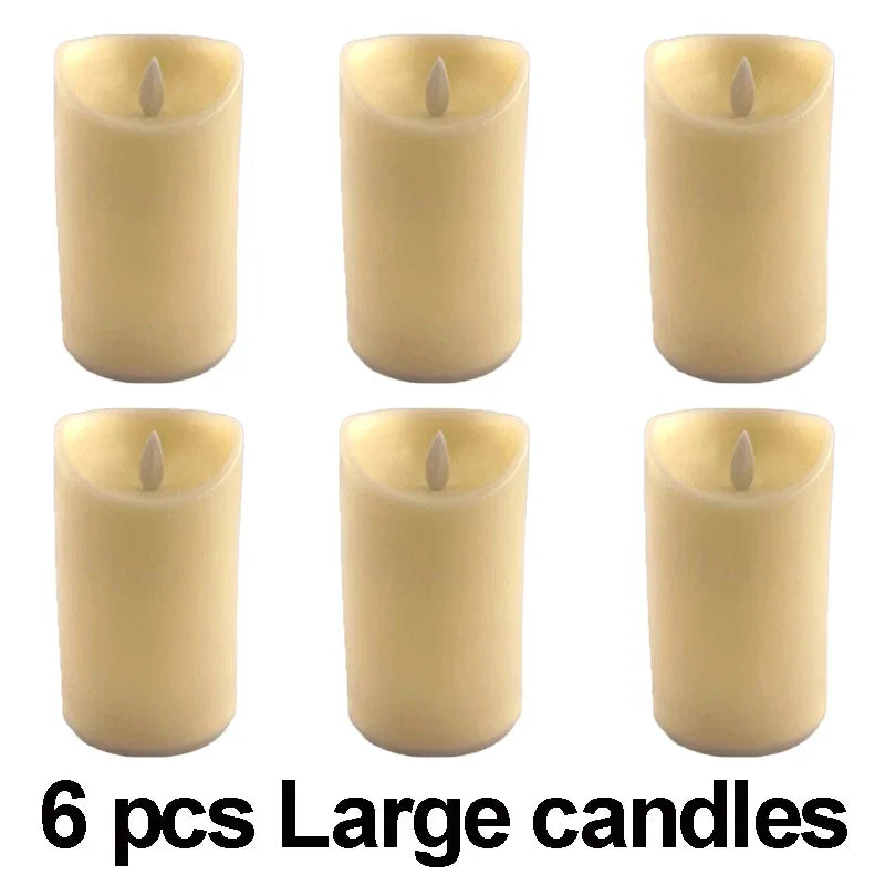 Flameless LED Candle, Warm Glow Electric Candles