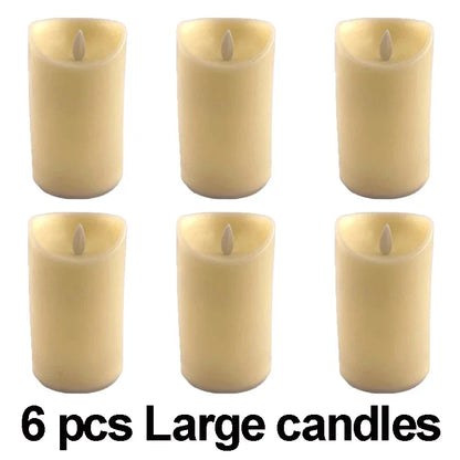Flameless LED Candle, Warm Glow Electric Candles