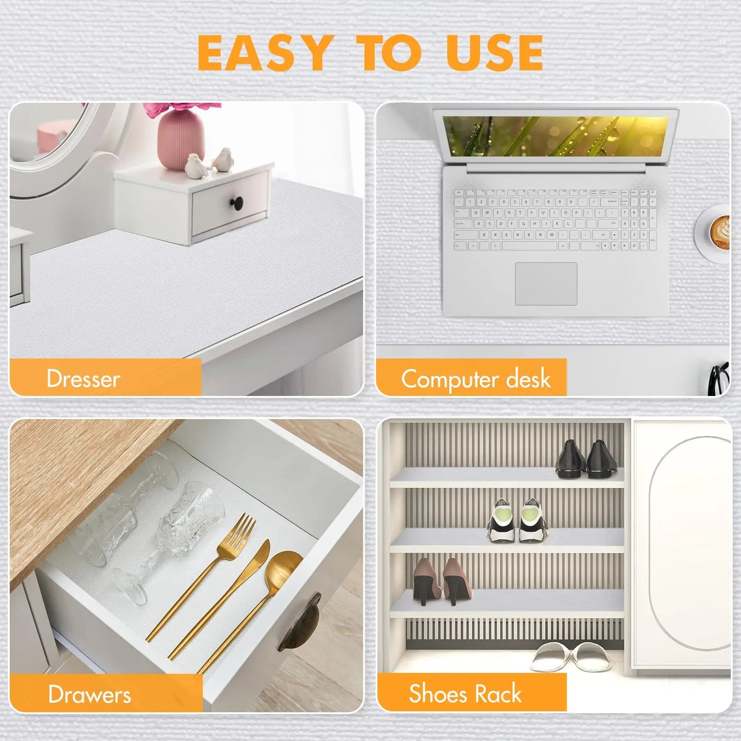 1pc Drawer and Shelf Liner for Kitchen Cabinet