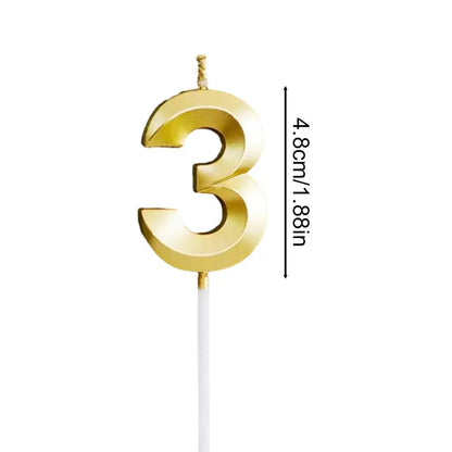 0-9 Digital Candle Number Birthday Candle