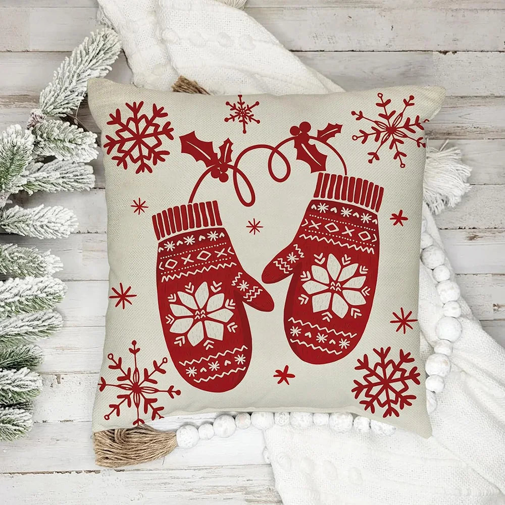 Christmas Delights: Let it Snow, Merry Christmas Pillowcases