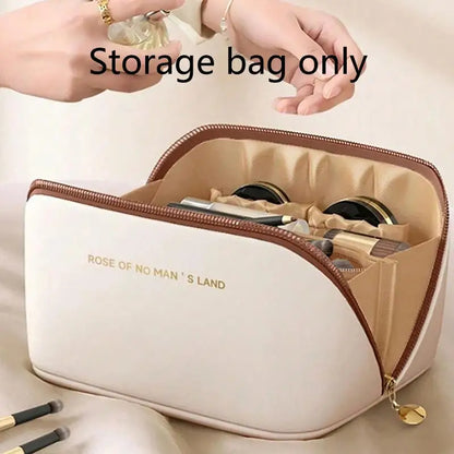1 set of portable large capacity makeup bag