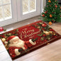 Christmas Mat Santa Claus Christmas Elk Entry Doormat