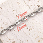 1 meter Stainless Steel Big Chains Handmade Thick Big Chain