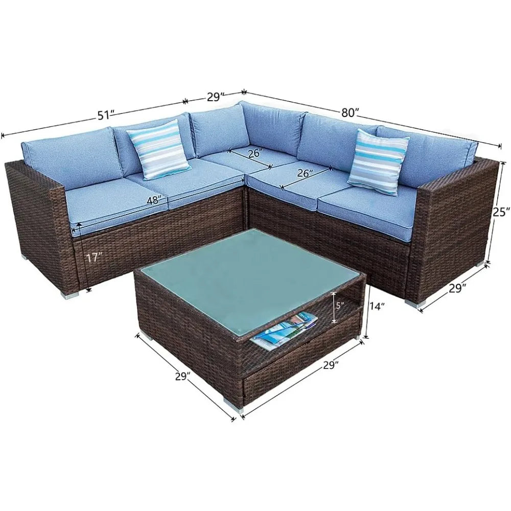 4-Piece Outdoor Furniture Set