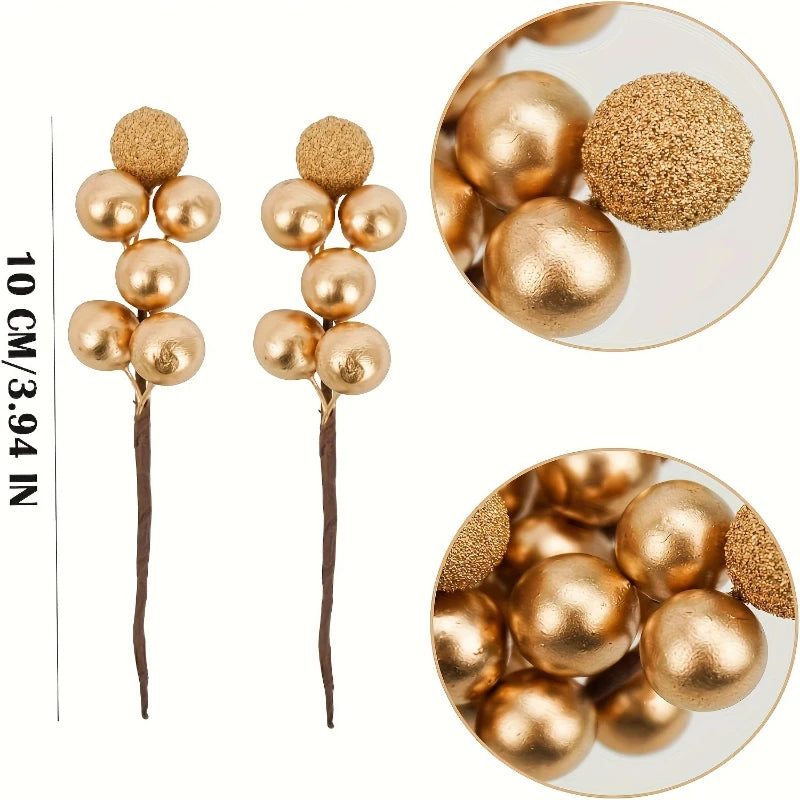 10/20pcs Berry Decorations Artificial Bayberry Berries