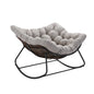 Outdoor Rocking Chair, Patio Wicker Egg Chair,