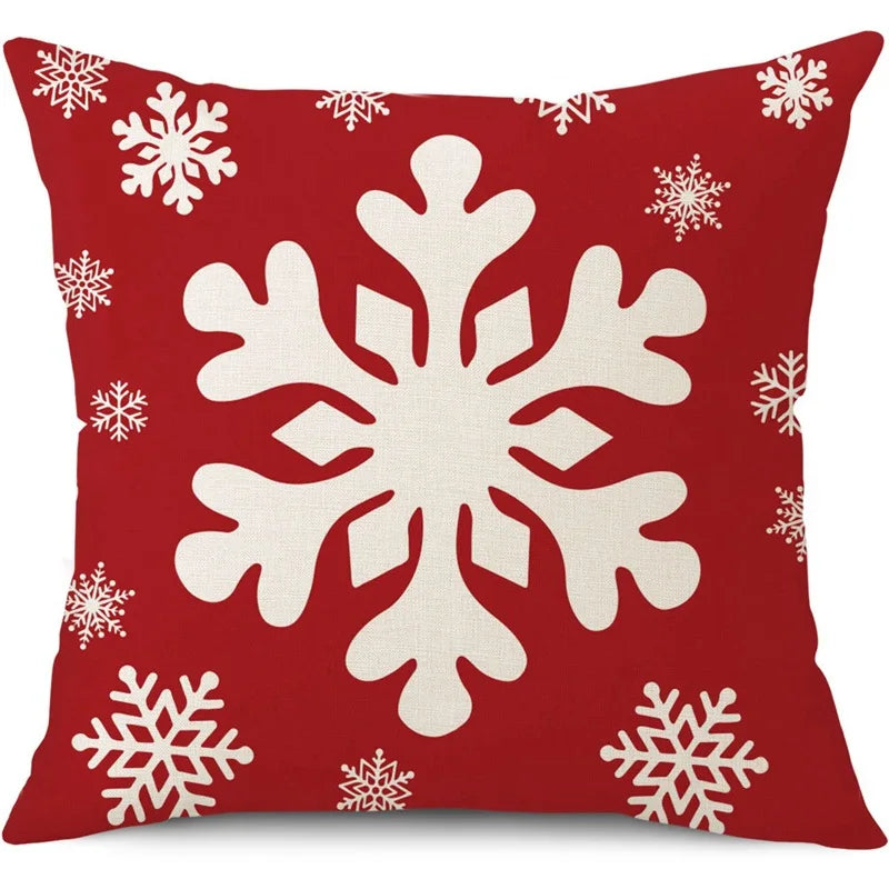 45cm Merry Christmas Cushion Cover Pillowcase