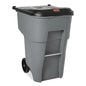 Rollout Trash/Garbage Can/Bin with Wheels,95 Gal,