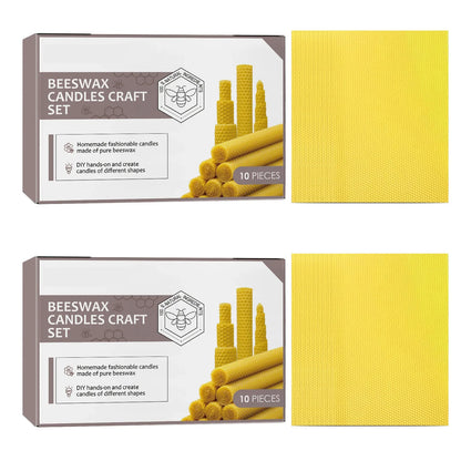 10/20/30pcs Beeswax Sheets Candle Making Craft