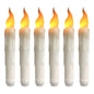 LED Flameless Taper Candles 6.5/11" Battery Operated