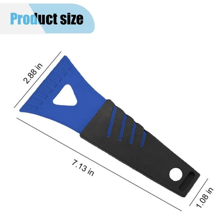 4PCS Ice Scraper for Car Windshield No Scratch Plastic