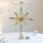 Christmas Tree Toppers Star With LED String Lights