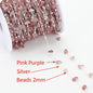 1Meter Crystal Irregular Stone Chains