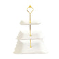 3 Tier Pastry Cupcake Fruit Plate Serving Dessert Holder