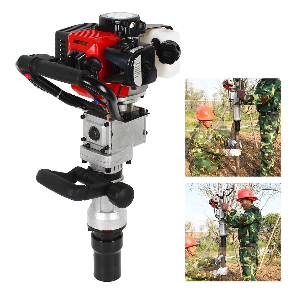 900W Gas Powered Fence Post Driver – Two-Stroke Engine