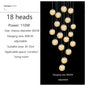 Nordic Glass Ball Led Pendant Lamp