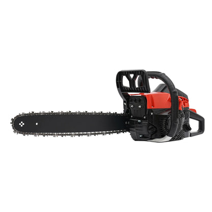 18In Gasoline Chainsaw，2.2Kw High Power  2-Stroke 58CC