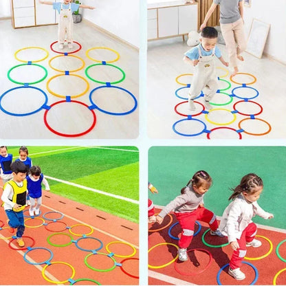 Lattice Jump Ring Set Game 10 Hoops 10 Connectors