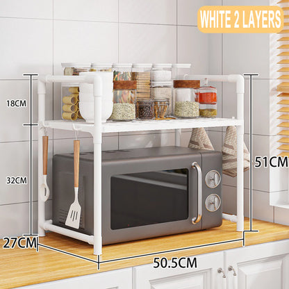 Microwave Shelf Kitchen Storage Rack