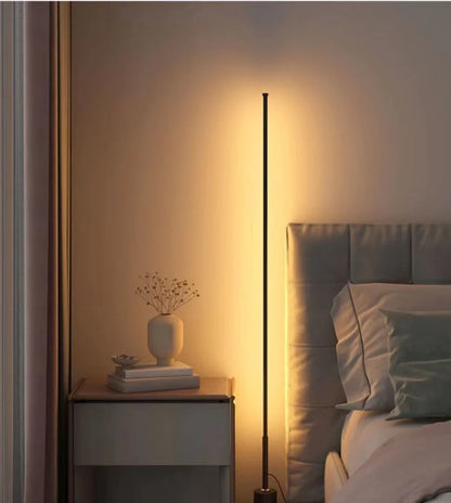 Living Room Dimmable Corner Floor Lamp Remote