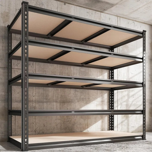 48 W Garage Shelving Heavy Duty, 3000LBS Storage Shelves